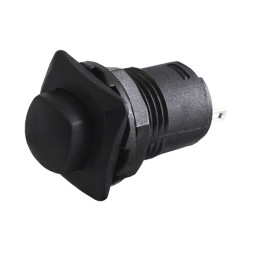 Square black button OFF-(ON)/DS-225 LEDUA