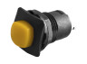 Yellow square button with ON-OFF latch/DS-226 LEDUA