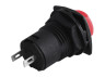 Red square button with ON-OFF latch/DS-226 LEDUA
