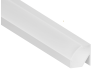 Aluminum profile for LED strip AL-74 2 meters white corner LEDUA