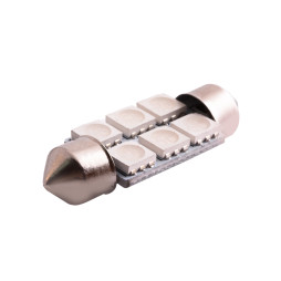 LED car lamp S85-36mm-6smd 5050 blue 12V LEDUA