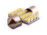 LED car lamp S85-28mm-16smd 1206 white 12V LEDUA