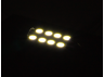 LED car lamp S85-41mm-8smd 5050 white 12V LEDUA
