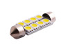 LED car lamp S85-41mm-8smd 5050 white 12V LEDUA
