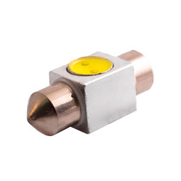 LED car lamp S85-31mm-COB round white 12V LEDUA