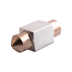 LED car lamp S85-31mm-COB round white 12V LEDUA