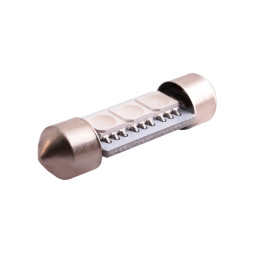 LED car lamp S85-36mm-3smd 5050 green 12V LEDUA