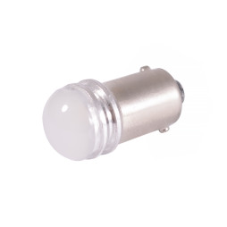 LED car lamp BA9S-5630-2smd with matte white lens 12V LEDUA