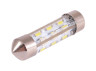 LED car lamp S85-39mm-24smd silicone 3014 white 12V LEDUA