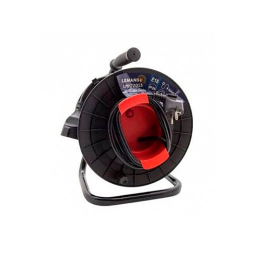 Extension coil LMK72014 1 socket 2+48m 16A with/with overload protection, maximum load 800-3000W Lemanso