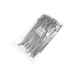 Cable ties metal 200x7.9mm 100pcs LMA2746 Lemanso