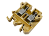SAK-16mm terminal block for DIN rail yellow LMA2698 Lemanso