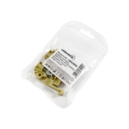 Terminal block SAK-2.5mm on DIN-rail yellow LMA2694 Lemanso