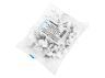 Cable clip round white 7mm 100pcs LMA014 Lemanso