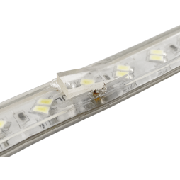 LED strip 5730-120led-16mm-220V 28.8W/m IP68 white diodes in two rows, no warranty LEDUA