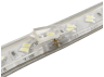 LED strip 5730-120led-16mm-220V 28.8W/m IP68 white diodes in two rows, no warranty LEDUA