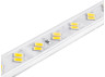 LED strip 5730-120led-16mm-220V 15W/m IP68 warm white diodes in two rows, 2 years warranty LEDUA