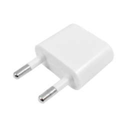 Universal network adapter flat, copper contacts, white (2-0165)