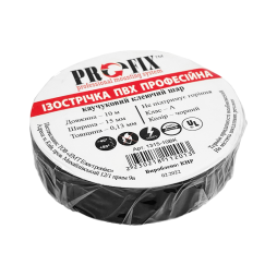 Electrical insulating tape 0.13x15mm, 10m, black (8-0803BK) EMT