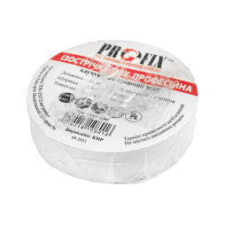 Electrical insulating tape 0.13x15mm, 10m, white (8-0803W) EMT