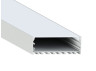 Aluminum profile for LED strip AL-24-1 2 meters anodized surface-mounted suspended LEDUA