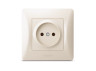Single socket cream VIDEX BINERA