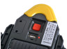 LED spotlight 10W COB 350Lm 6500K IP54 yellow-black / LMP93 with USB and battery Lemanso