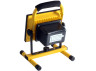 LED floodlight 20W 6500K IP65 220V yellow + battery + stand / LMP29 Lemanso