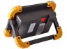 LED floodlight 20W OSL+COB 300Lm + 300Lm 6500K IP65 yellow-black / LMP90 with USB and battery. Lemanso (180 days warranty)