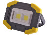 LED spotlight 5W 2COB 200Lm + 100Lm (side) 6500K IP44 yellow-black/ LMP79 Lemanso (180 days warranty)
