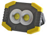 LED spotlight 5W 2COB 200Lm + 100Lm (side) 6500K IP44 yellow-black/ LMP80 Lemanso (180 days warranty)
