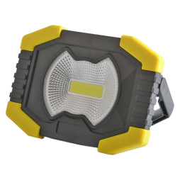 LED spotlight 5W COB 120Lm + 100Lm (side) 6500K IP44 yellow-black / LMP78 Lemanso (180 days warranty)