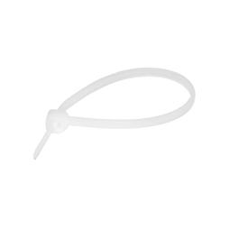 Cable tie locking white 3.5*150mm.