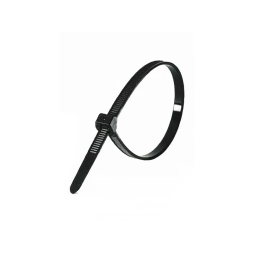 Cable tie locking black 3.5*150mm. (3*150)