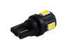 LED car lamp T10-5630-6smd black body white 12V LEDUA