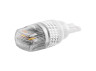 LED car lamp T10-3030-4smd strobe with lens flat white 12V LEDUA