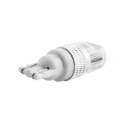 LED car lamp T10-3030-4smd strobe with lens flat white 12V LEDUA