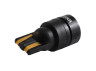 LED car lamp T10-3030-4smd black body white 12V LEDUA