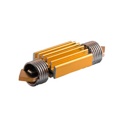 LED car lamp S85-39mm-6smd 3030 strobe radiator white 12V LEDUA