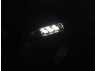 LED car lamp S85-39mm-6smd 3030 strobe radiator white 12V LEDUA