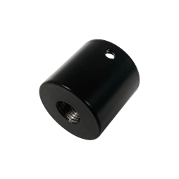 Plugs SP-8 22mm with a hole black LEDUA