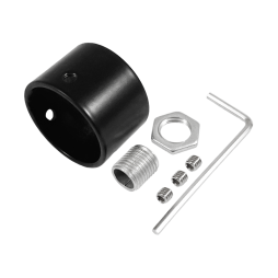 Plugs SP-9 26mm with a hole black LEDUA