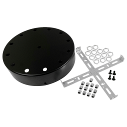 Ceiling mount 200x35 black LEDUA