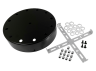 Ceiling mount 200x35 black LEDUA
