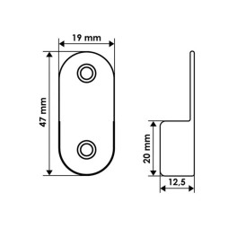 AL-47 Side mount LEDUA