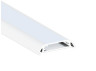 Aluminum profile for LED strip AL-20 1 meter white surface mounted LEDUA