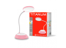 LED table lamp Titanum TLTF-022P 7W 5V 3000-6500K USB pink
