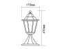 Lemanso PL6104 lamp antique gold on a 20W leg