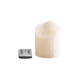 Decorative lamp Candle with flame effect with remote control 3xAAA 2700K IP20 LM36001 Lemanso