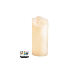 Decorative lamp Candle with flame effect with remote control 3xAAA RGB IP20 LM36009 Lemanso